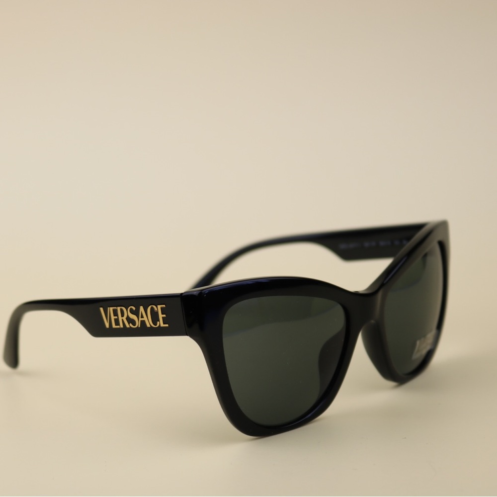Versace Black Cat-eye Sunglasses